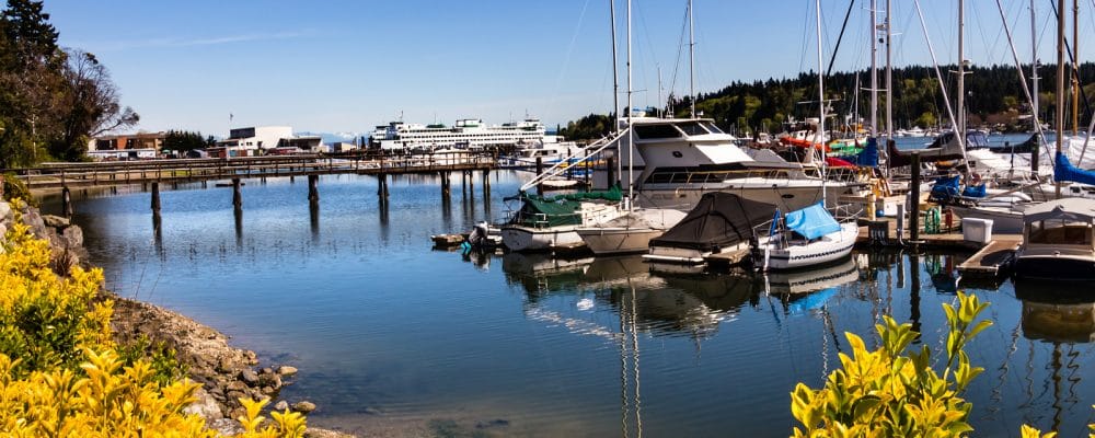 This is the Most Walkable Hotel on Bainbridge Island